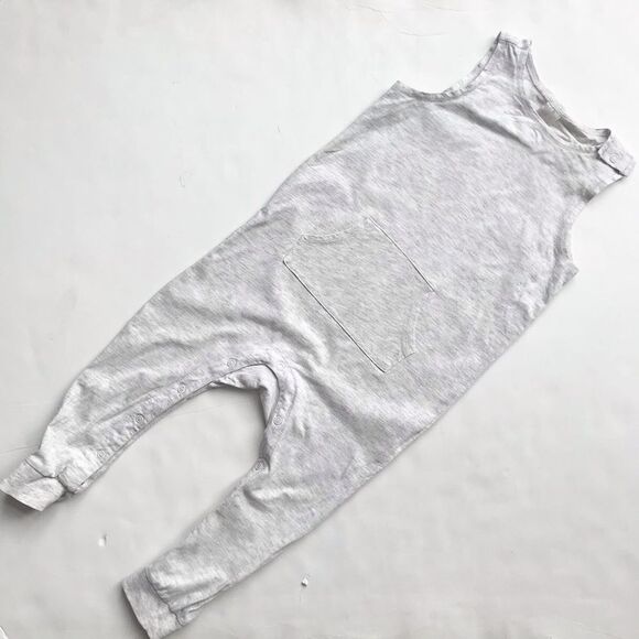 H&M gray sleeveless jumper EUC  2-3T - Picture 1 of 5